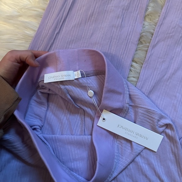 JONATHAN SIMKHAI Celia Wide Leg Pant - Picture 4 of 4